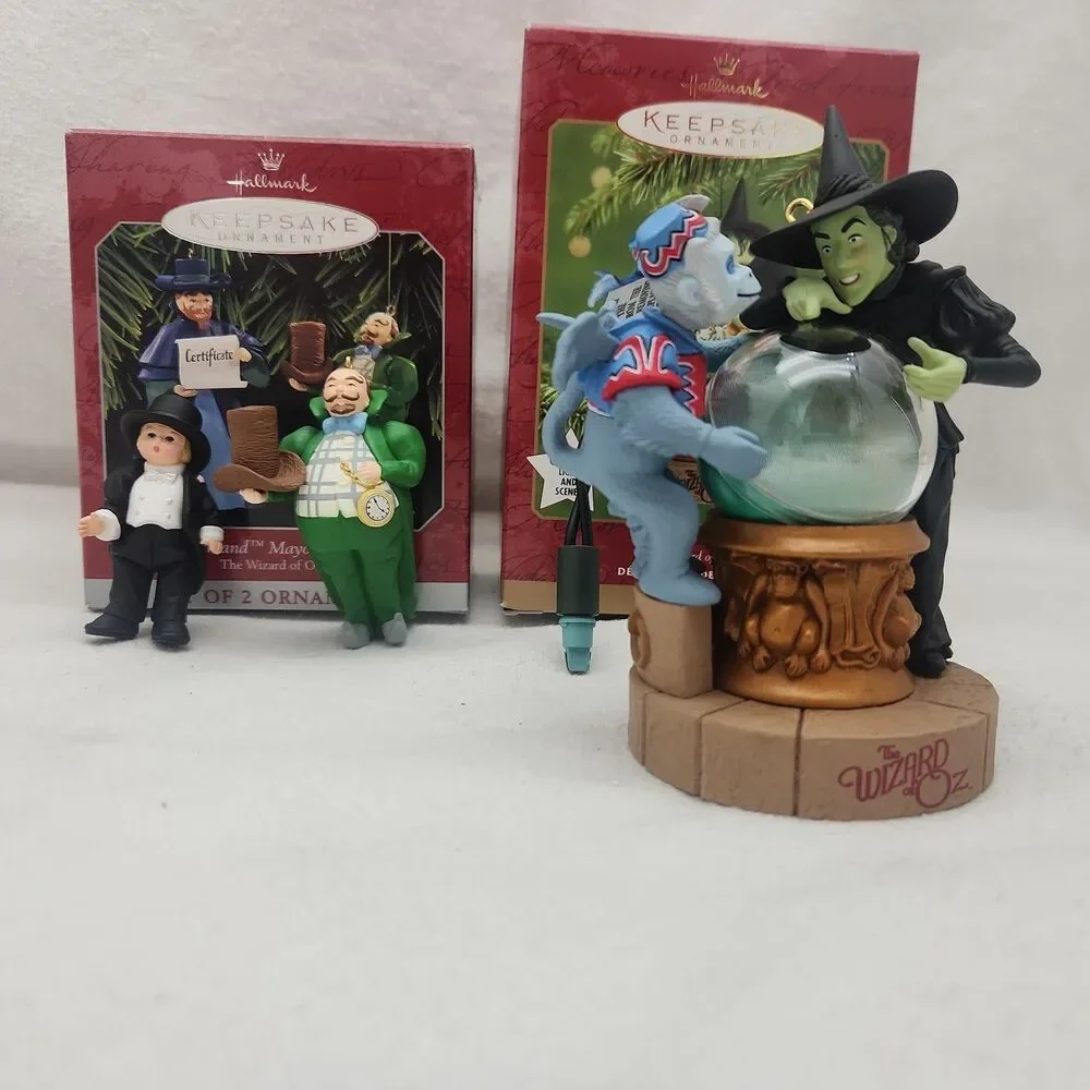 Ornaments Hallmark Keepsake WIZARD OF OZ Set Of 10 90s-00s List Below New Open